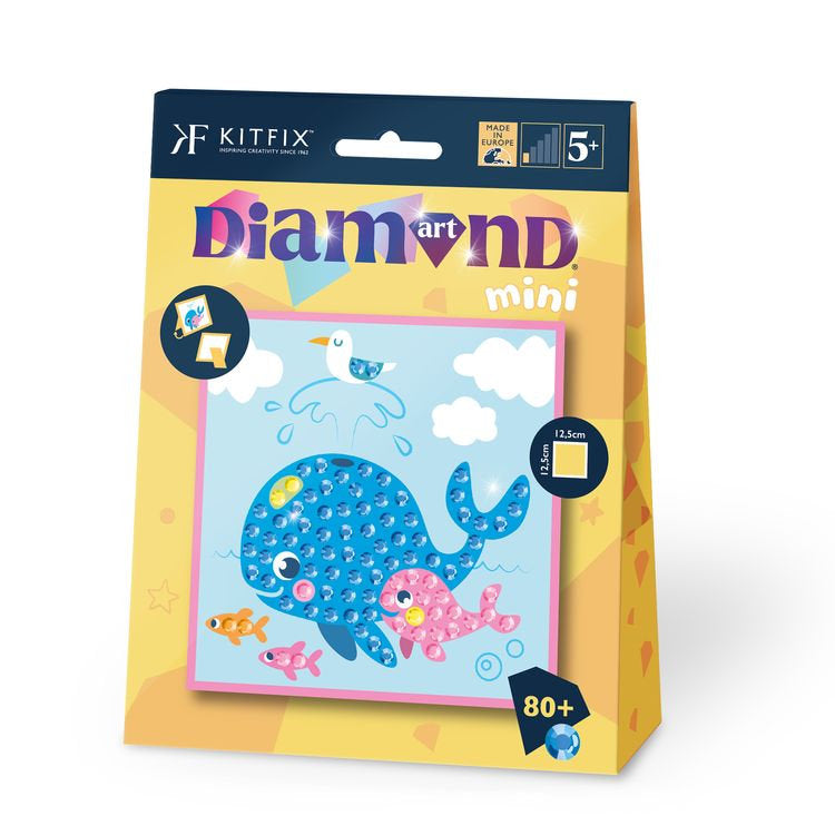 Kitfix Diamond Art Whale Family