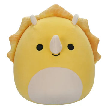 Squishmallows 7.5" Lancaster The Yellow Triceratop