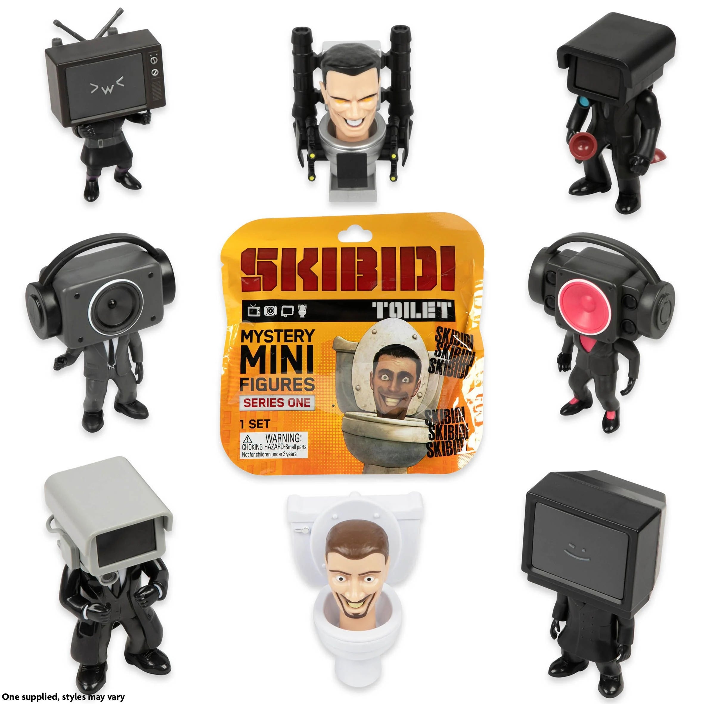 Skibidi Toilet Deluxe Mystery Mini Figures