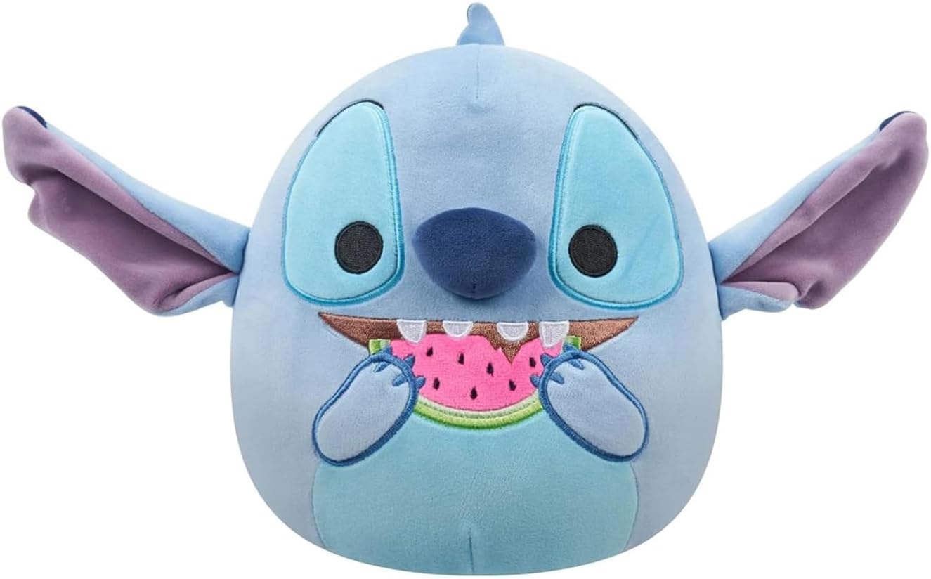 Squishmallows 8" Stitch Eating Watermelon