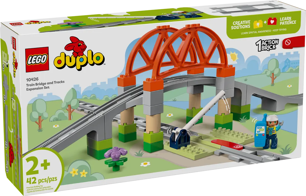 LEGO Duplo 10426 Train Bridge and Tracks Expansion