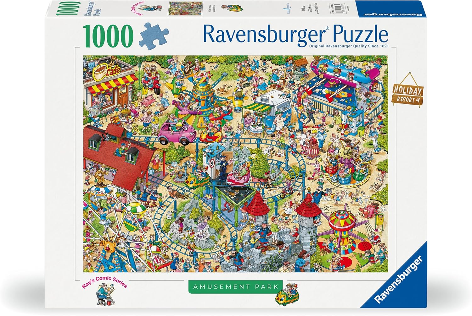 Rays Holiday No.4 Amusement Park 1000 Piece