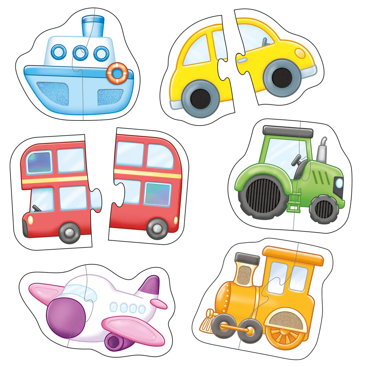 Orchard Match & Feel Vehicle Puzzle