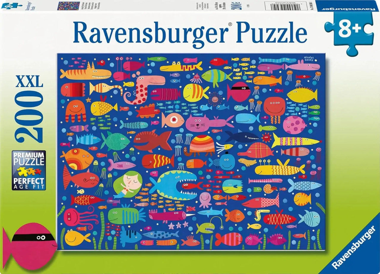 Funny Fish Friends 200 Piece Jijsaw Puzzle