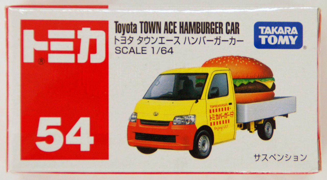 Tomica No.54 Toyota Town Ace Hamburger Car
