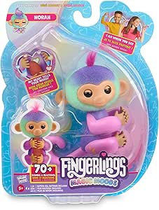 Fingerlings Magic Mood Monkey Norah Electronic Pet