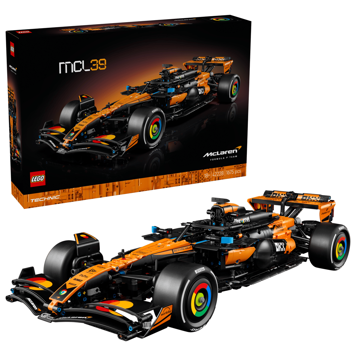 Lego 42228 Technic McLaren MCL39 Formula 1 Car