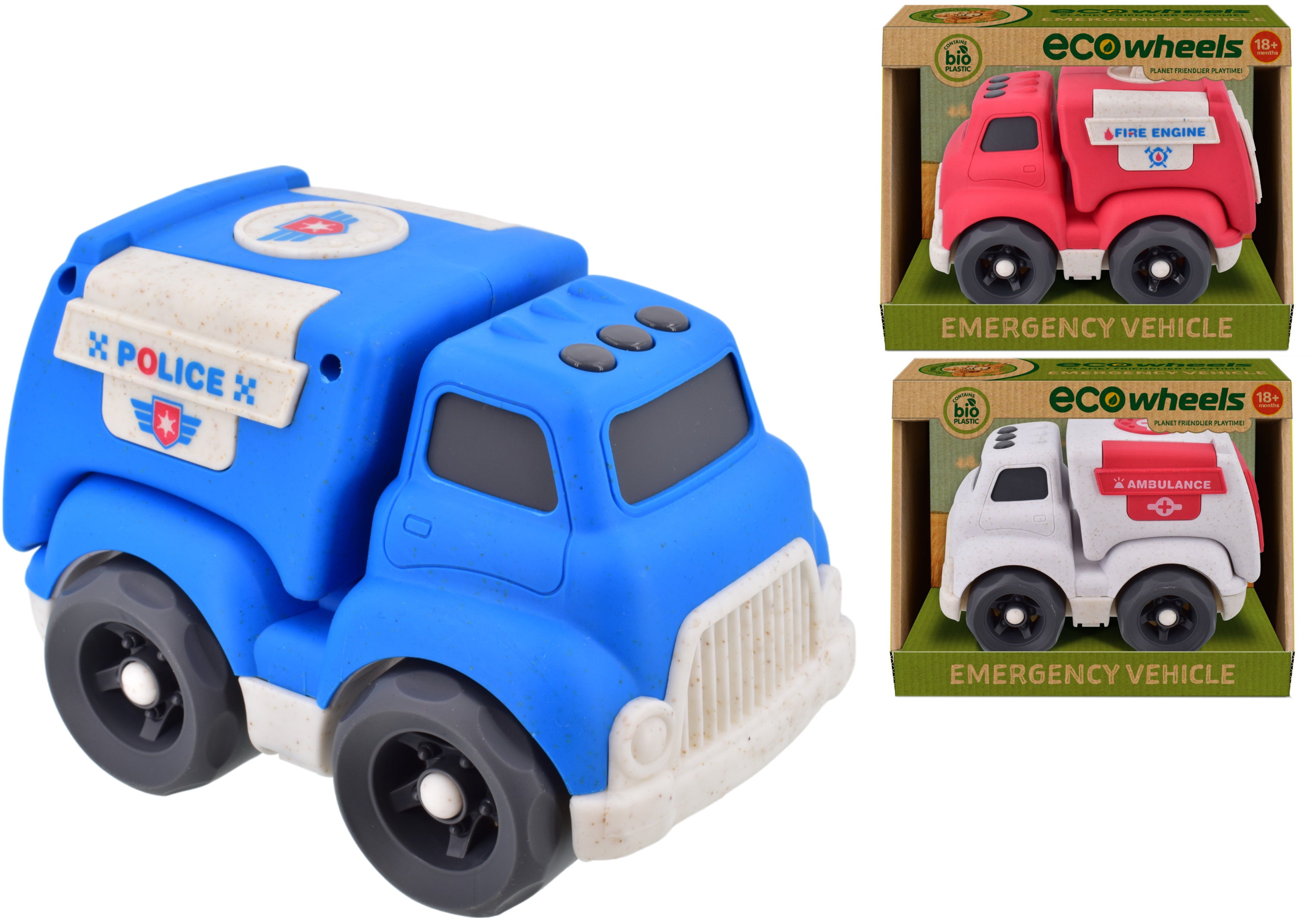 Bio Plastic Rescue Vehicles