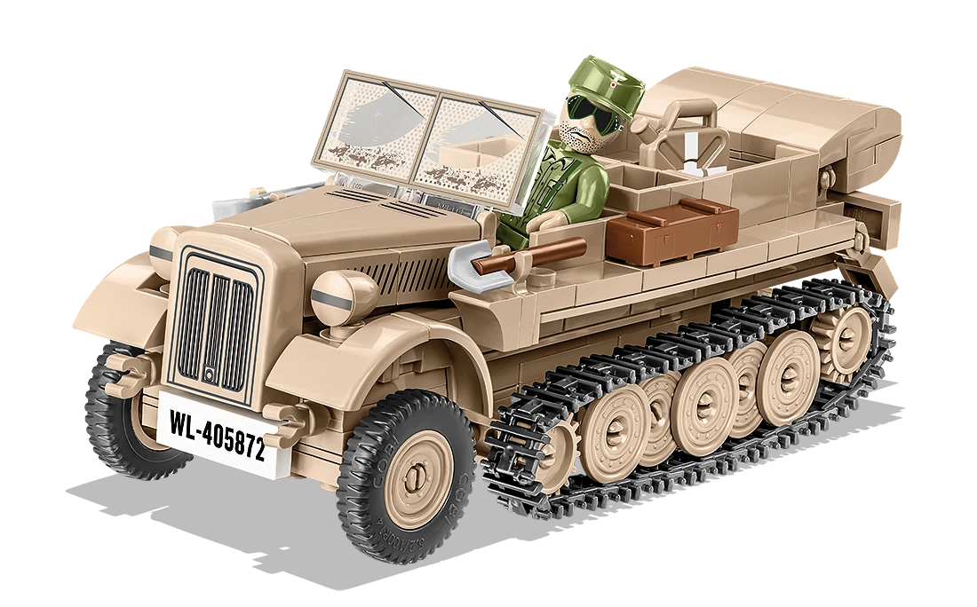 Cobi 2273 Sd.Kfz.10 Demag Hafltrack 1:35 Scale Set