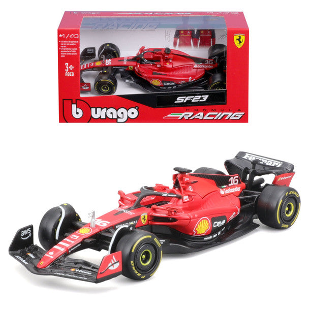 Bburago Formula 1 2023 Ferrari SF-23 LeClerc 1:43 Scale Model