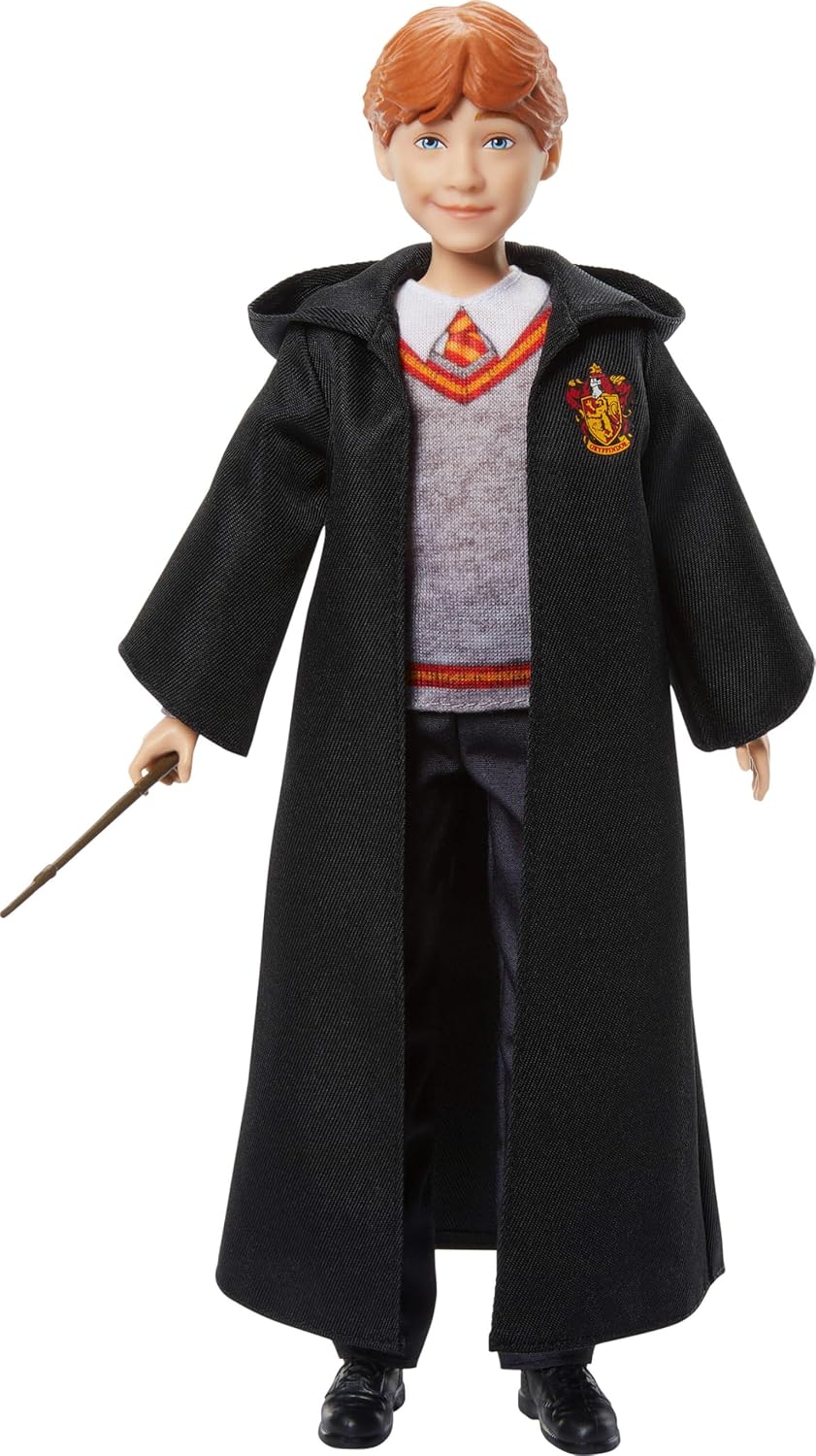 Ron Weasley Fashion Doll with Removable Signature Hogwarts Uniform and Wand