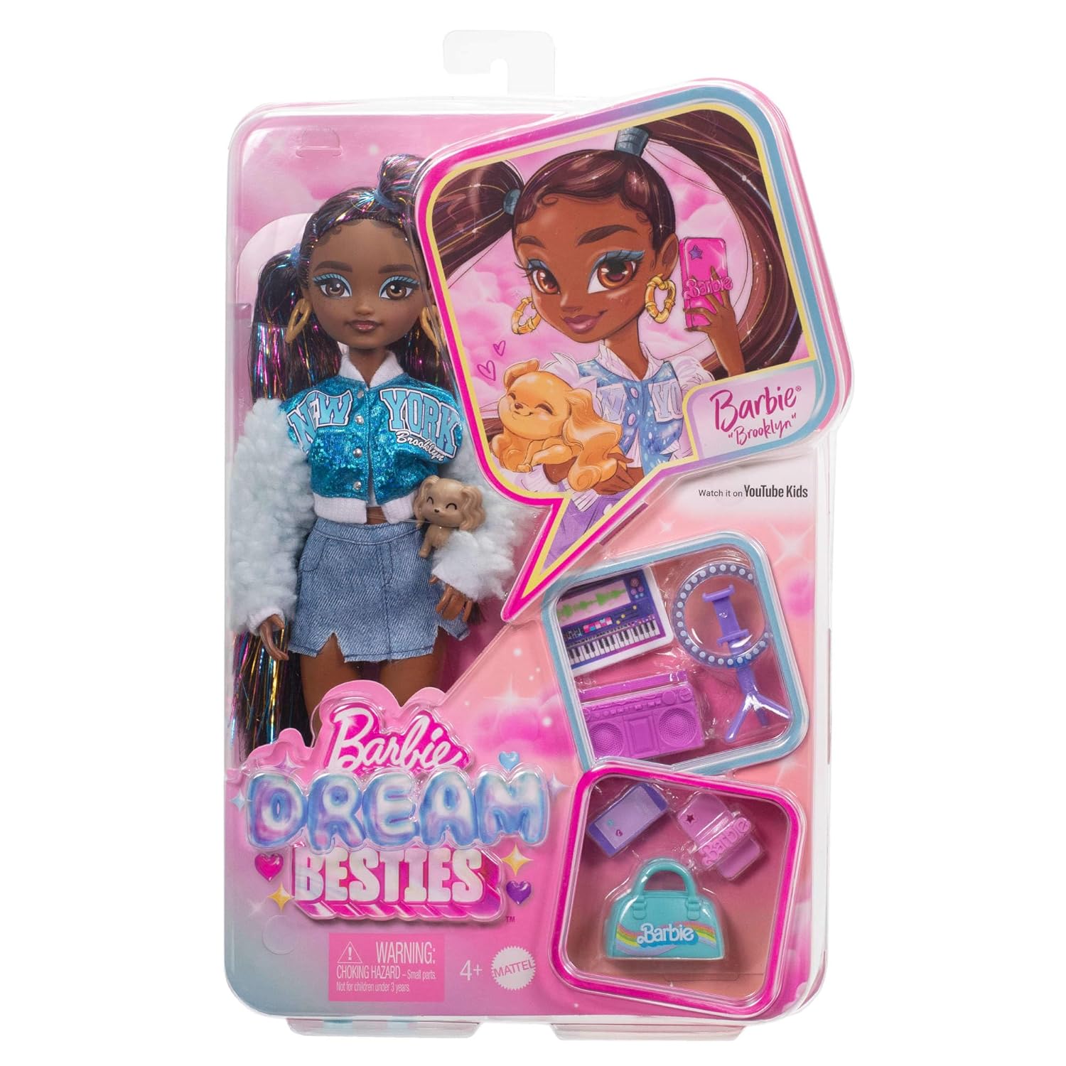 Barbie Dream Besties Brooklyn Fashion Doll