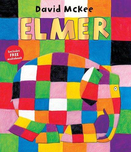 Elmer Softback Book