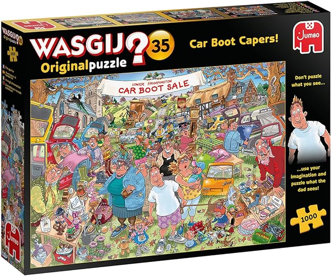 Wasgij Destiny Puzzle - Car Boot Capers! 1000 Piece