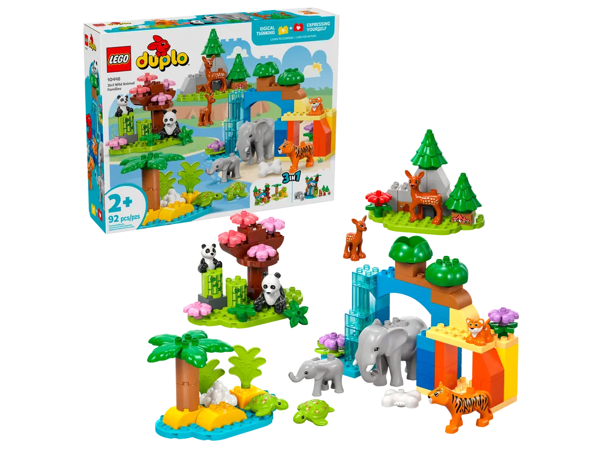 LEGO Duplo 10446 3in1 Wild Animal Families