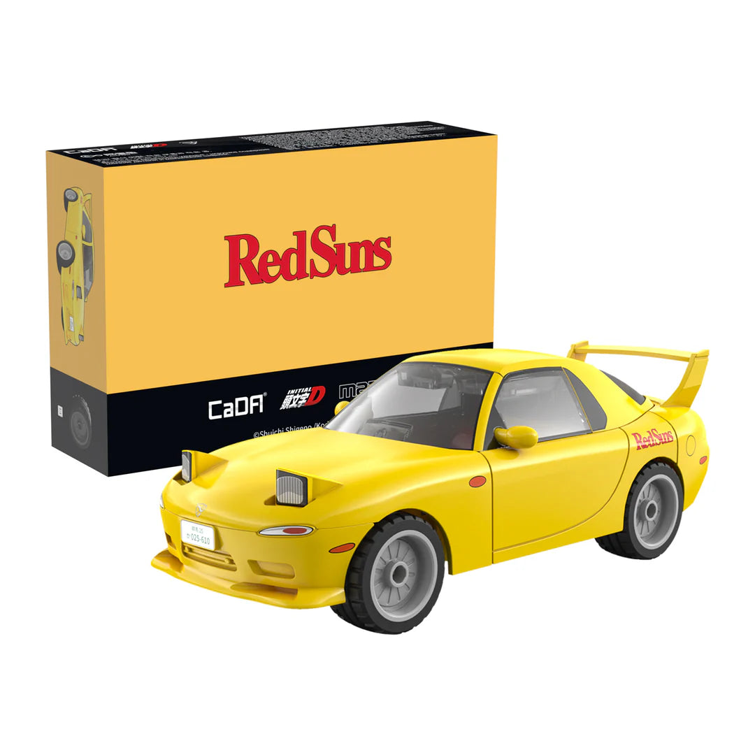 Cada Initial D Mazda RX7 FD 66 Piece Construction Set