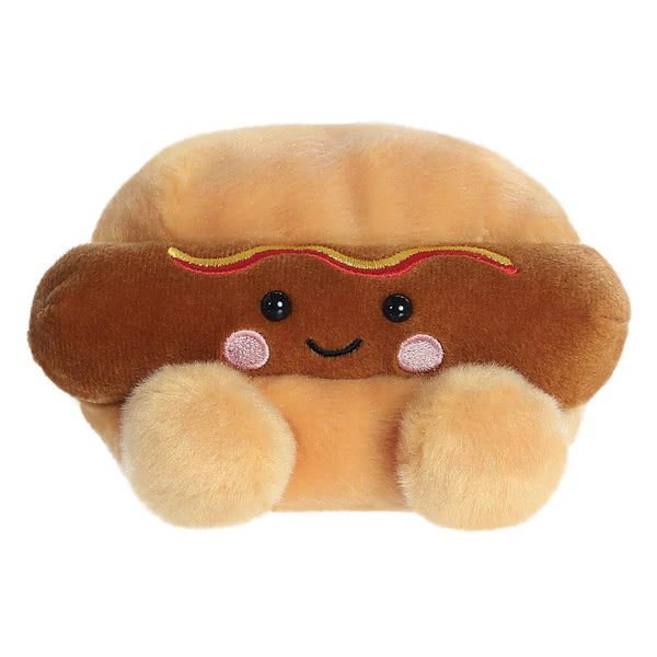 Palm Pals Colson Hot Dog 12cm Soft Toy