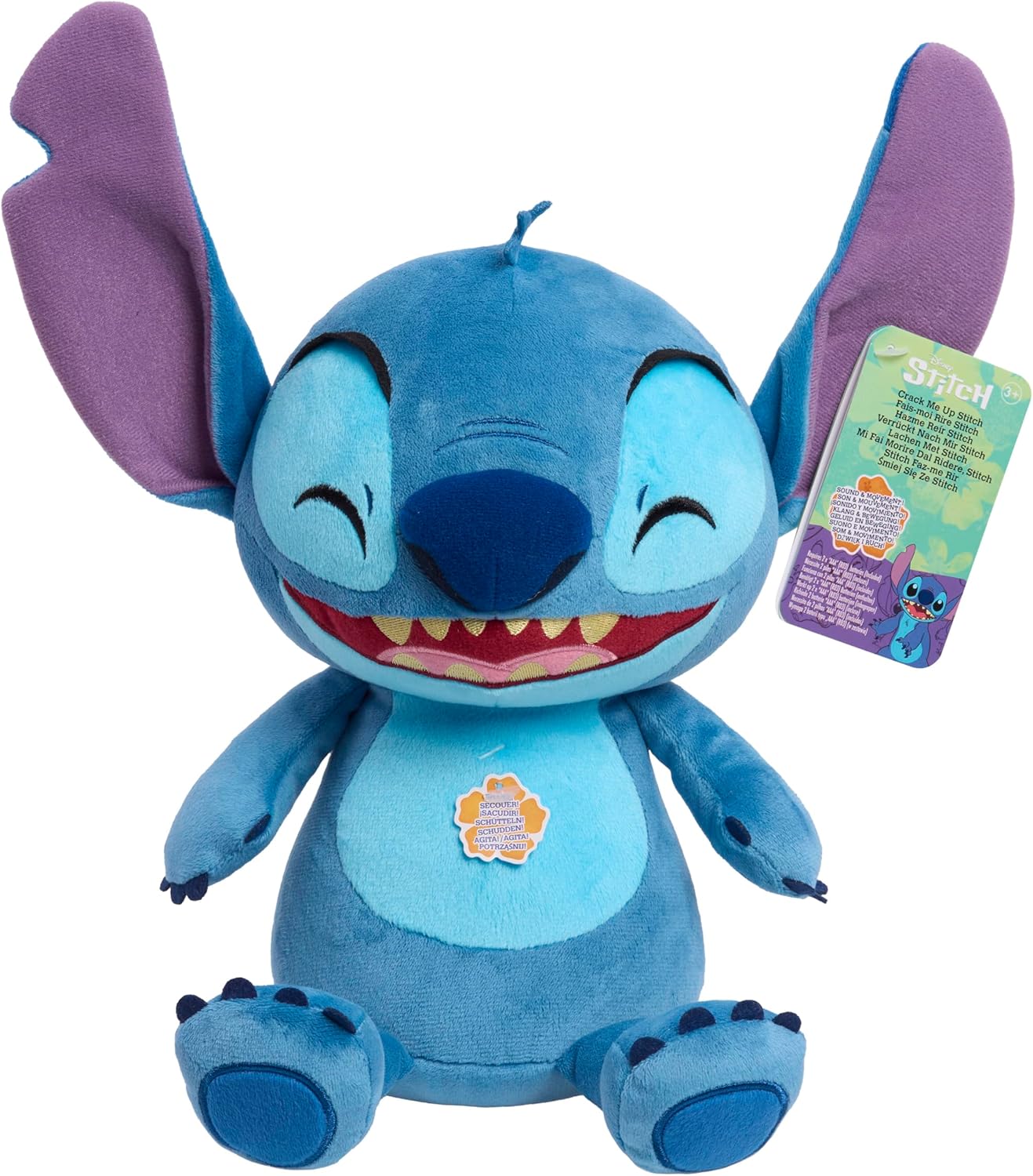 Disney Stitch Crack Me Up Stitch Feature Plush Toy