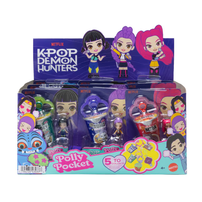 Polly Pocket K-Pop Demon HuntersTiny Capsule Assortment