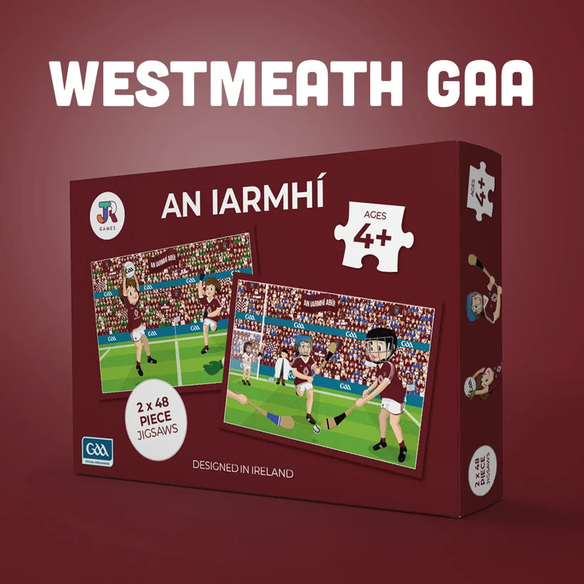Westmeath Gaelic Games Jigsaw Puzzle 2x48 Piece