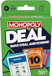 Monopoly Deal Card Game (2024 Refresh)