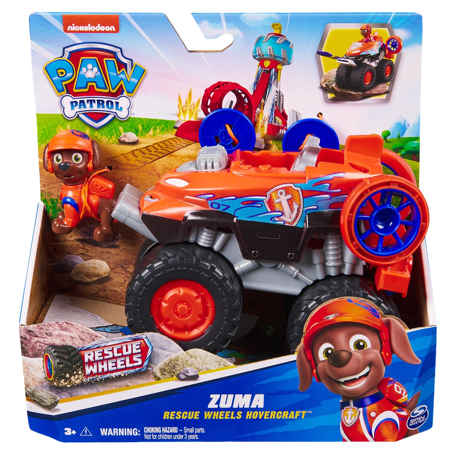 Paw Patrol Zuma Rescue Wheels Hovercraft