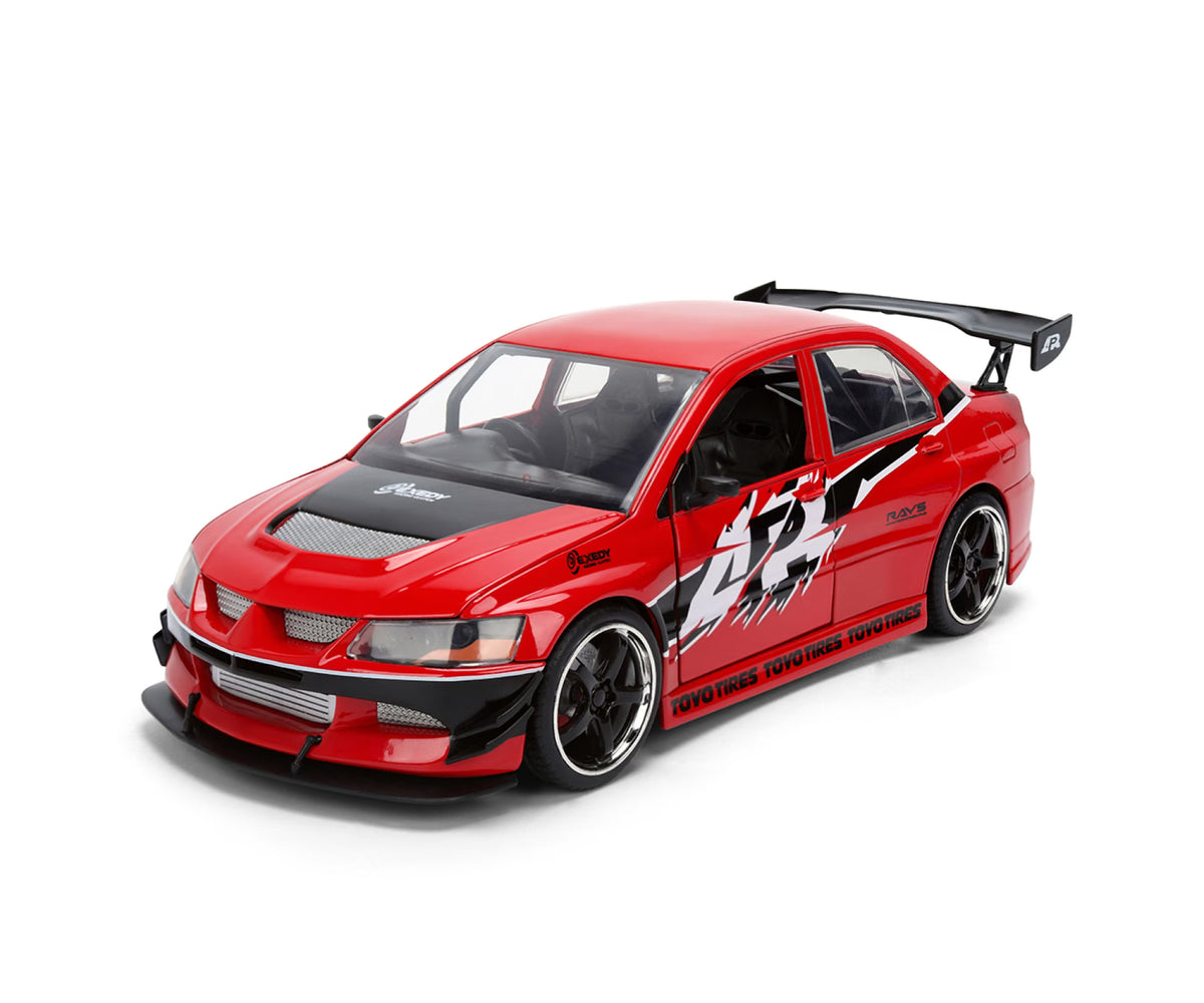 Fast &amp; Furious 2006 Mitsubishi Lancer Evolution IX 1:24 Scale