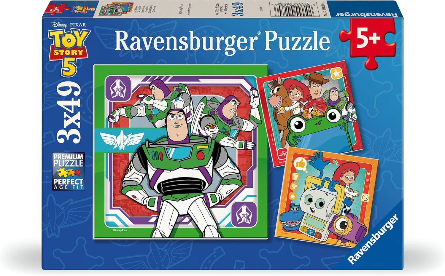 Toy Story 5 3x49 Piece Jigsaw Puzzle