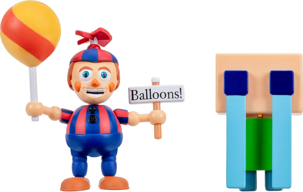 Five Nights at Freddys Balloon Boy & Crying Child with Glow in the Dark Eyes 6.5cm