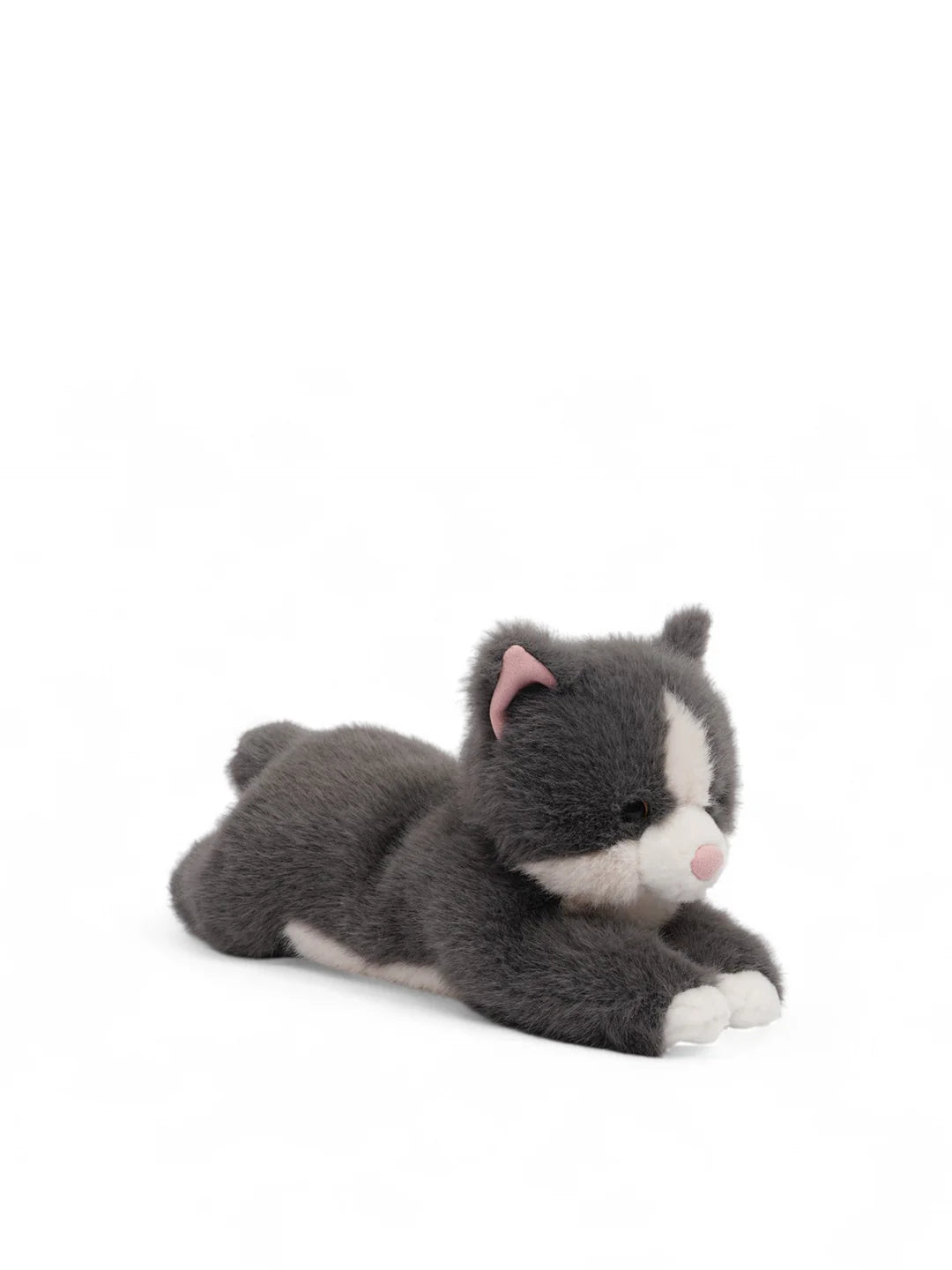 Misty Cat Grey & White Plush Toy
