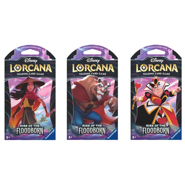 Disney Lorcana Rise of The FloodBorn Sleeved Pack