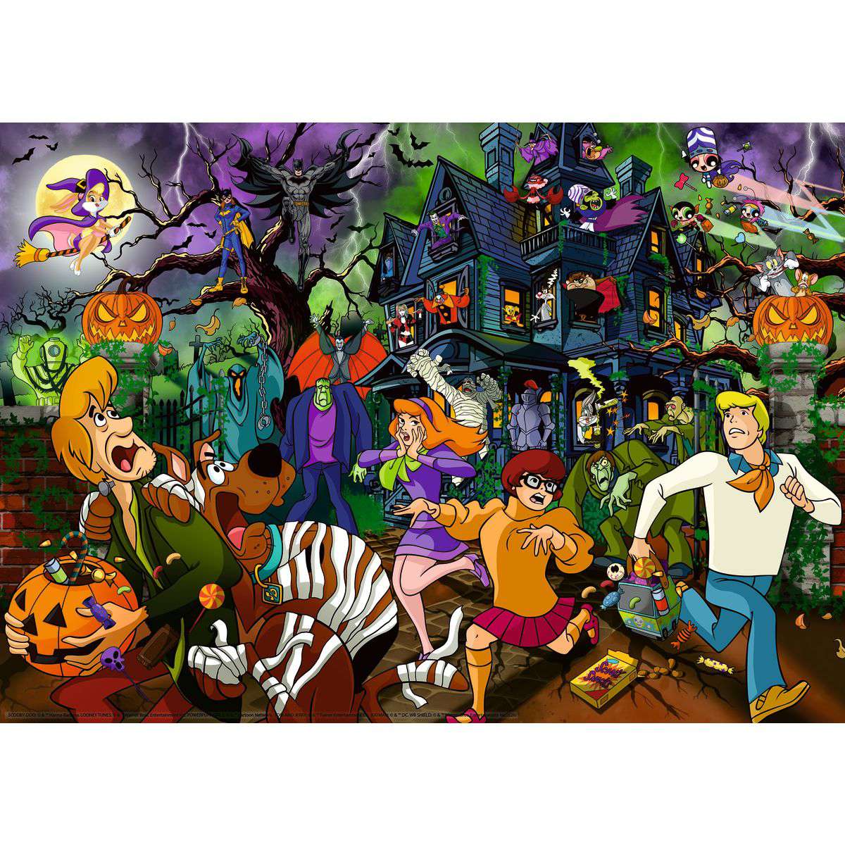 Scooby Doo Happy Halloween! 1000 piece Jigsaw Puzz