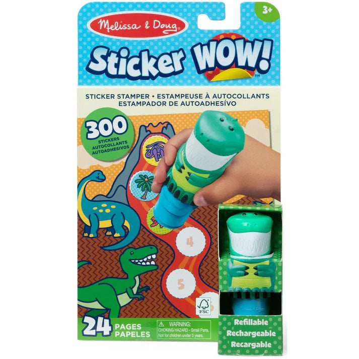Sticker WOW! Sticker Stamper & Activity Pad Dino
