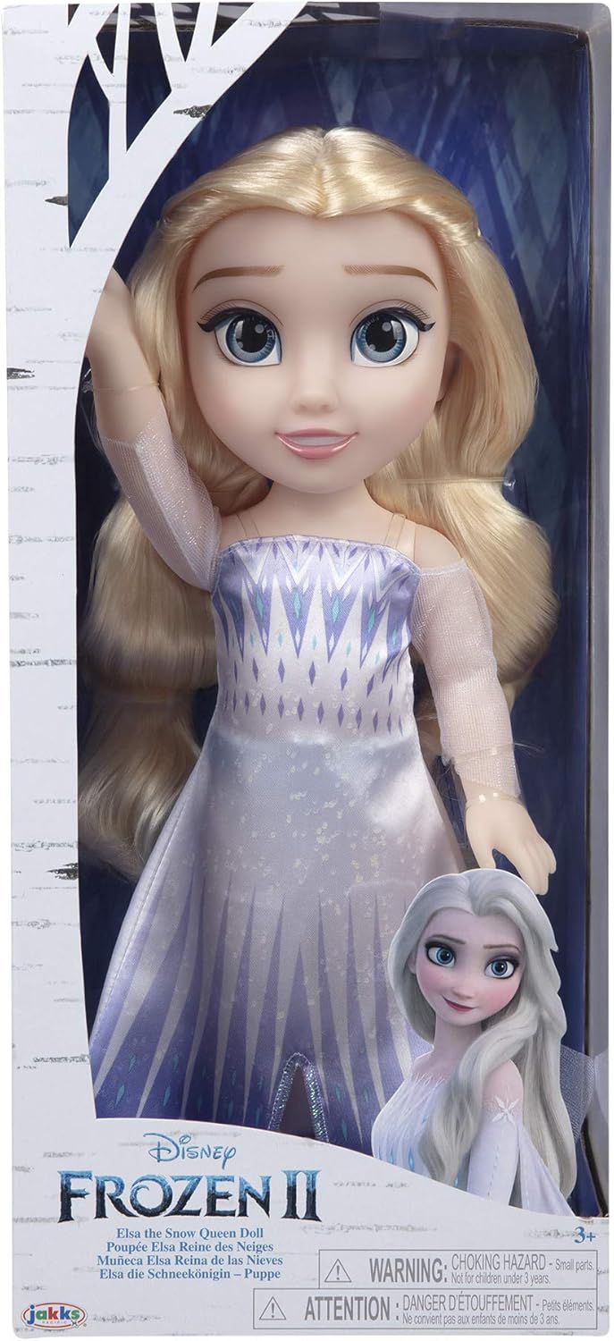 Disney Frozen Elsa Toddler Doll in White Dress