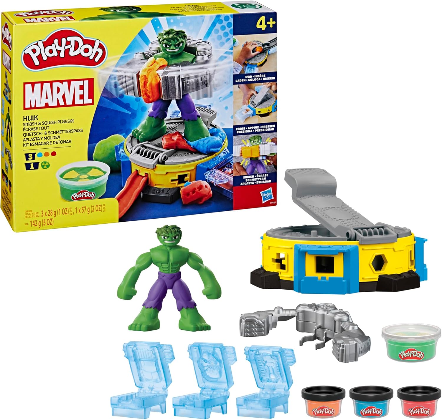 Play-Doh Hulk Smash & Squish Playset