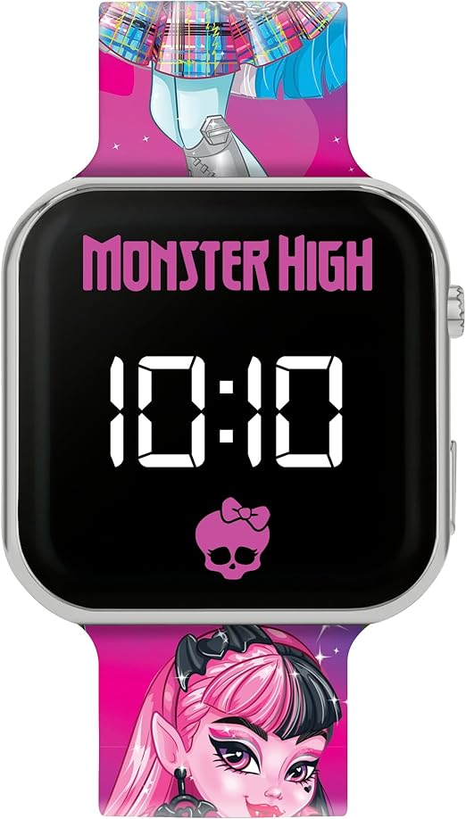 Monster High Printed Strap LED Watch