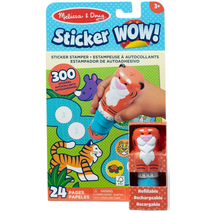 Sticker WOW! Stamper & Activity Pad Tiger