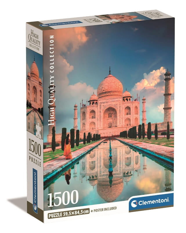 Clementoni Taj Mahal Panorama 1500 Pce Jigsaw