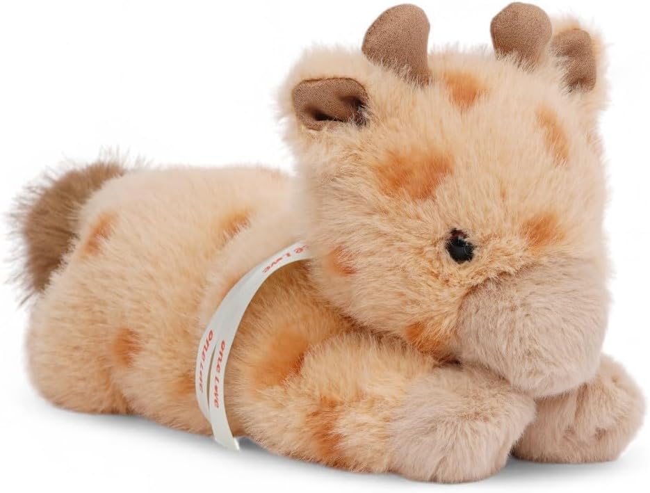 Willow Giraffe Yellow & Brown Plush Toy