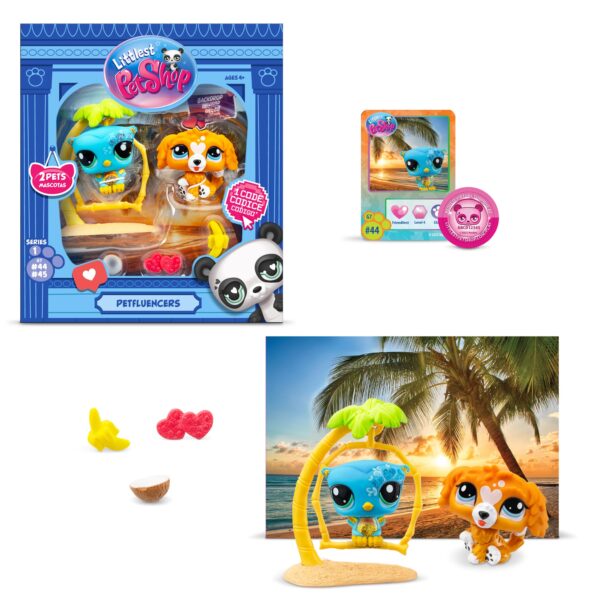 Littlest Pet Shop Petfluencers 2 Pack assorted