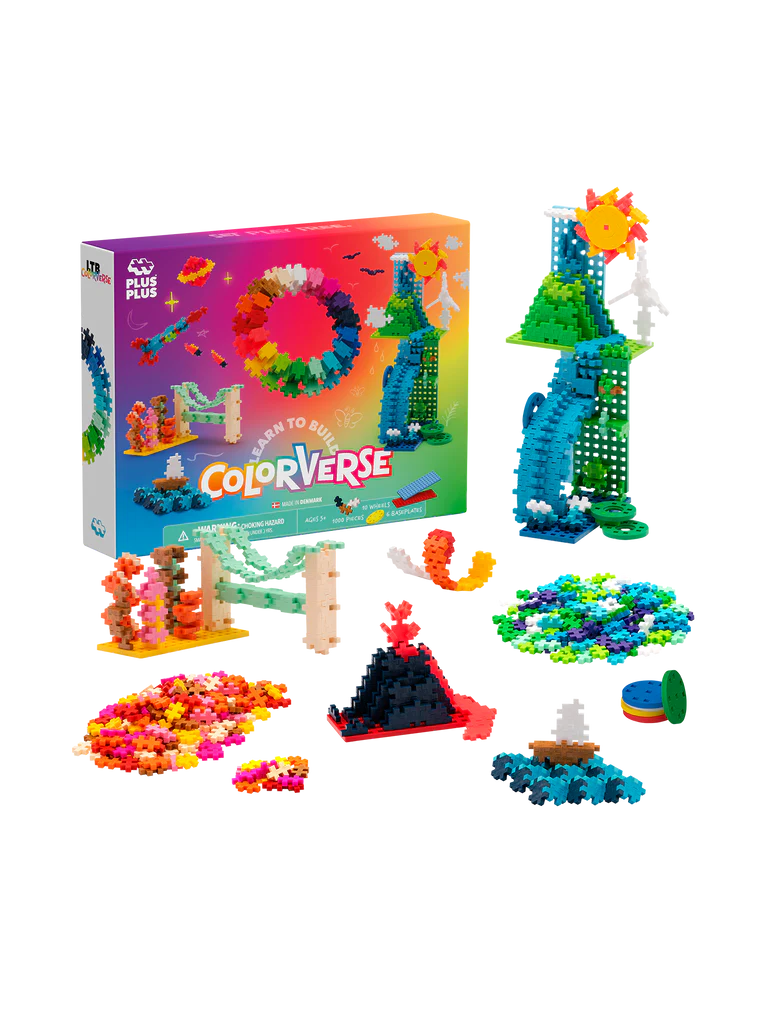 Plus-Plus Learn to Build - Colorverse superset - 1000 pcs
