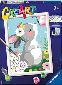 CreArt Paint by Numbers - Beautiful Bunny