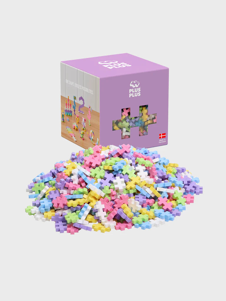 Plus-Plus Pastel Colourmix - 600 pcs