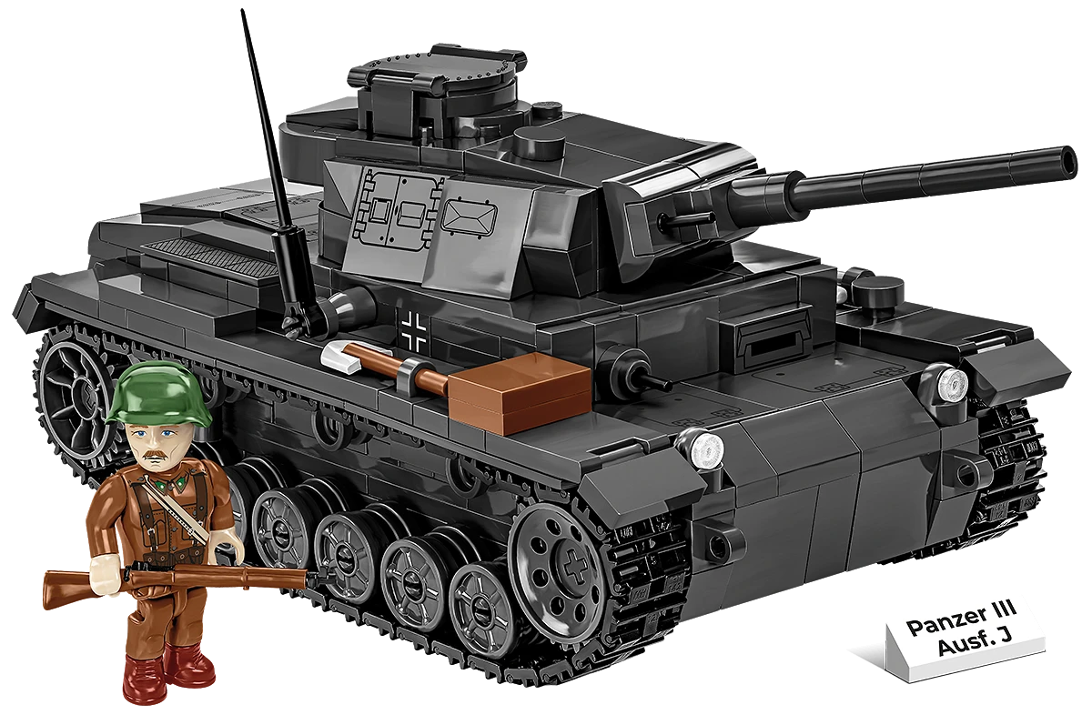 Cobi 2289 Panzer III Ausf.J 1:35 Scale 590 Piece