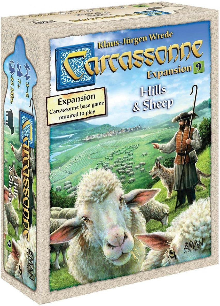 Carcassonne Hills & Sheep Expansion Pack 9