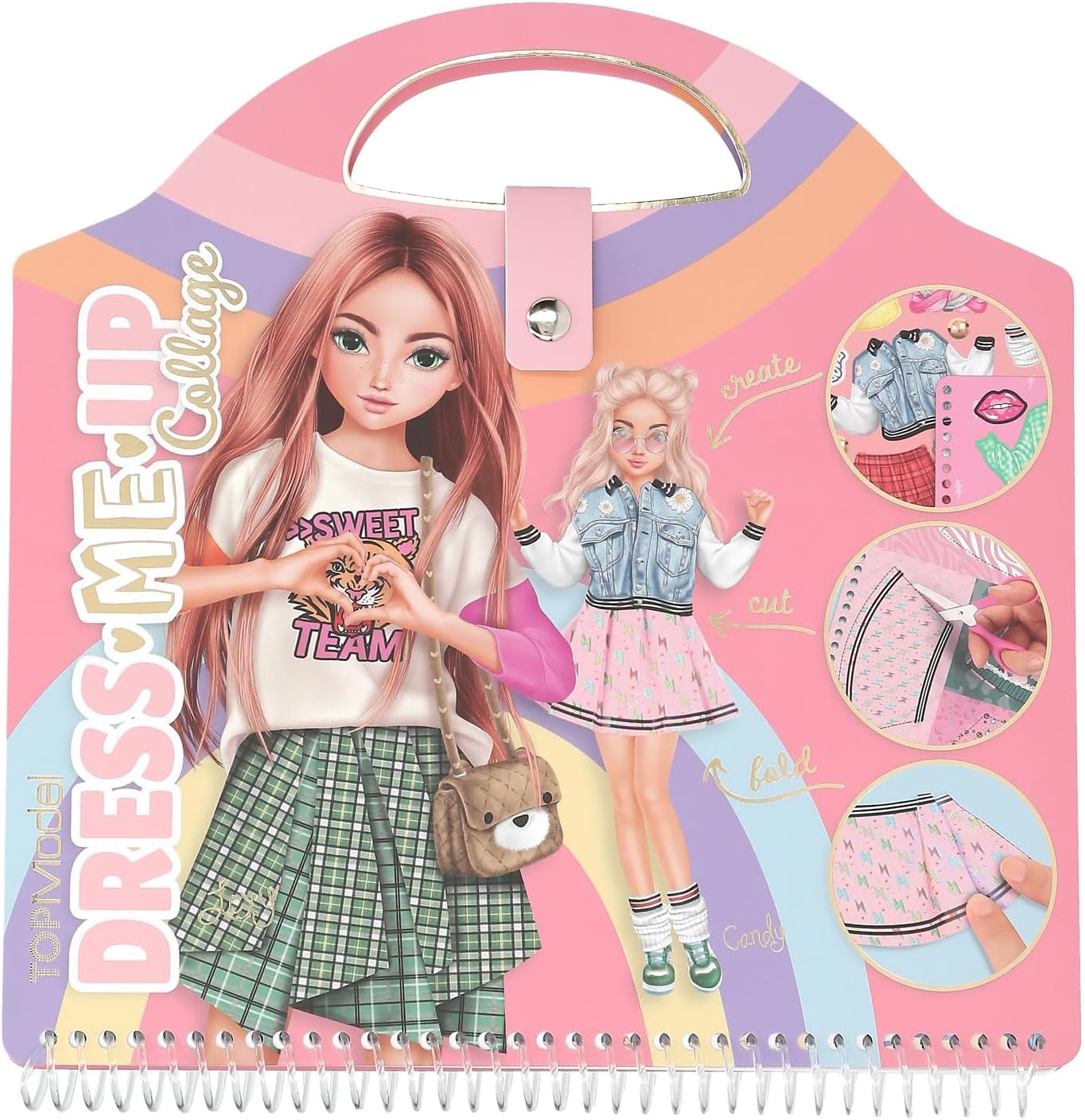 TOPModel Dress Me Up Collage Book
