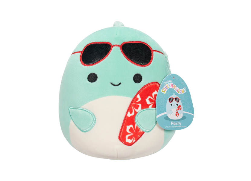 Squishmallows 7.5" Perry The Mint Green Dolphin