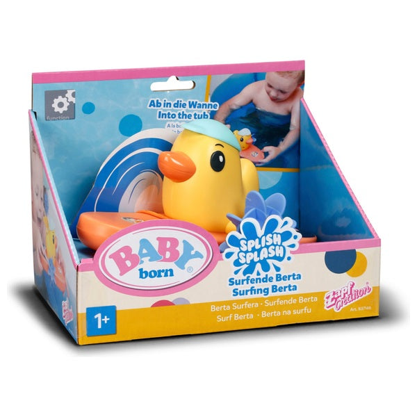 BABY born Splish Splash Bath Toy – Surfing Berta