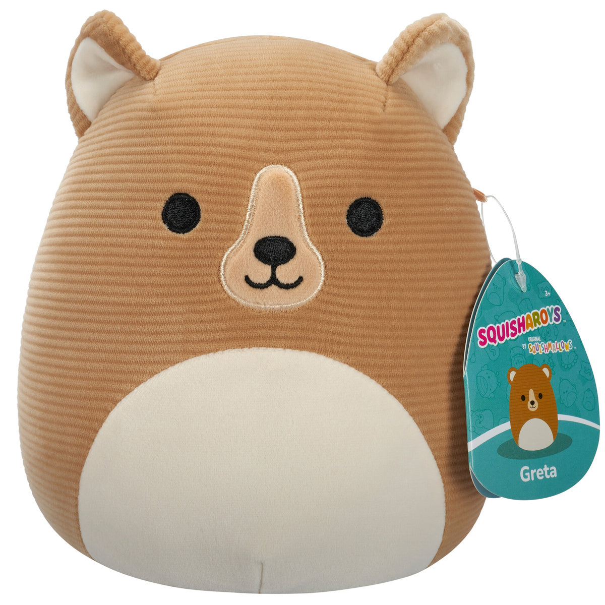 Squishmallows Squisharoys 18cm Greta The Grizzly