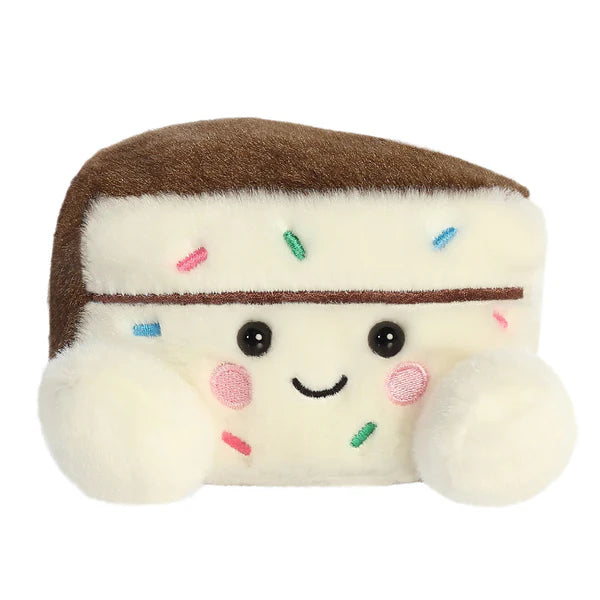 Palm Pals Sprinkles Cake Slice 12cm Soft Toy
